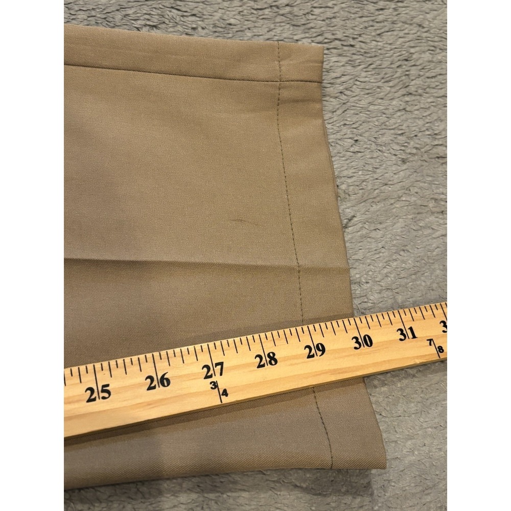 Haggar Cool Right Performance Flex Classic Fit Khaki Pants Mens 42x30 Golf Beige - Picture 5 of 6